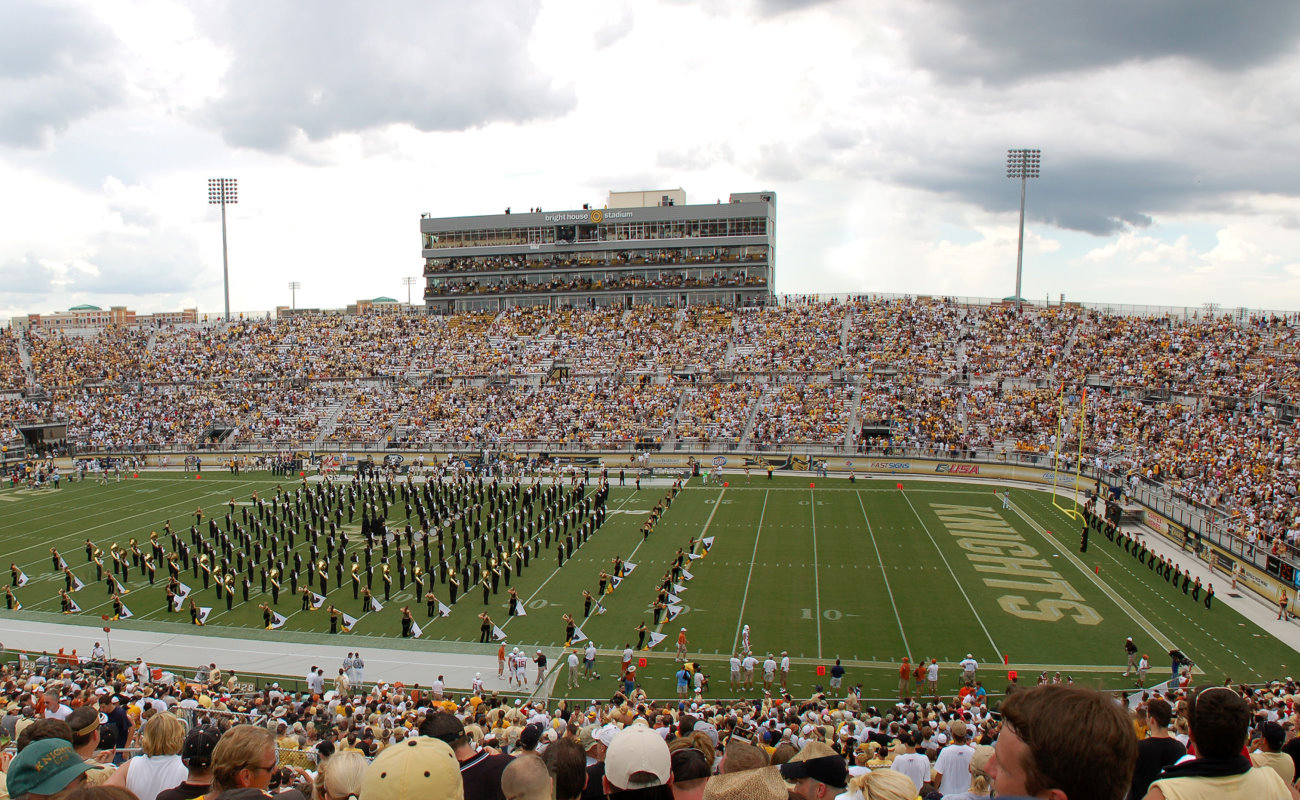 Panoramic View of Bright House Networks Stadium,