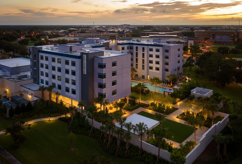 Hotel Exterior Aerial