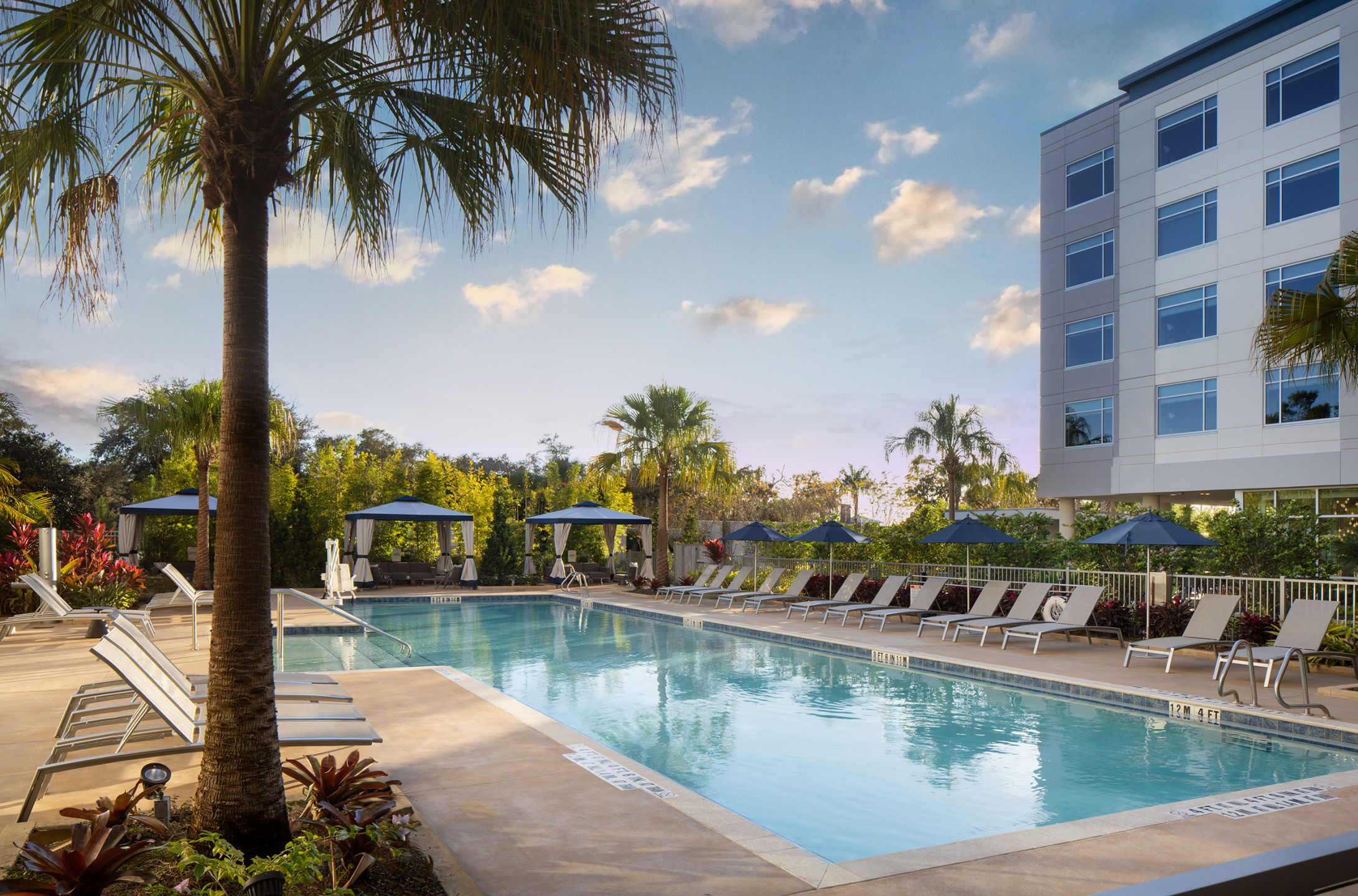 The Celeste Hotel Pool and Pool deck