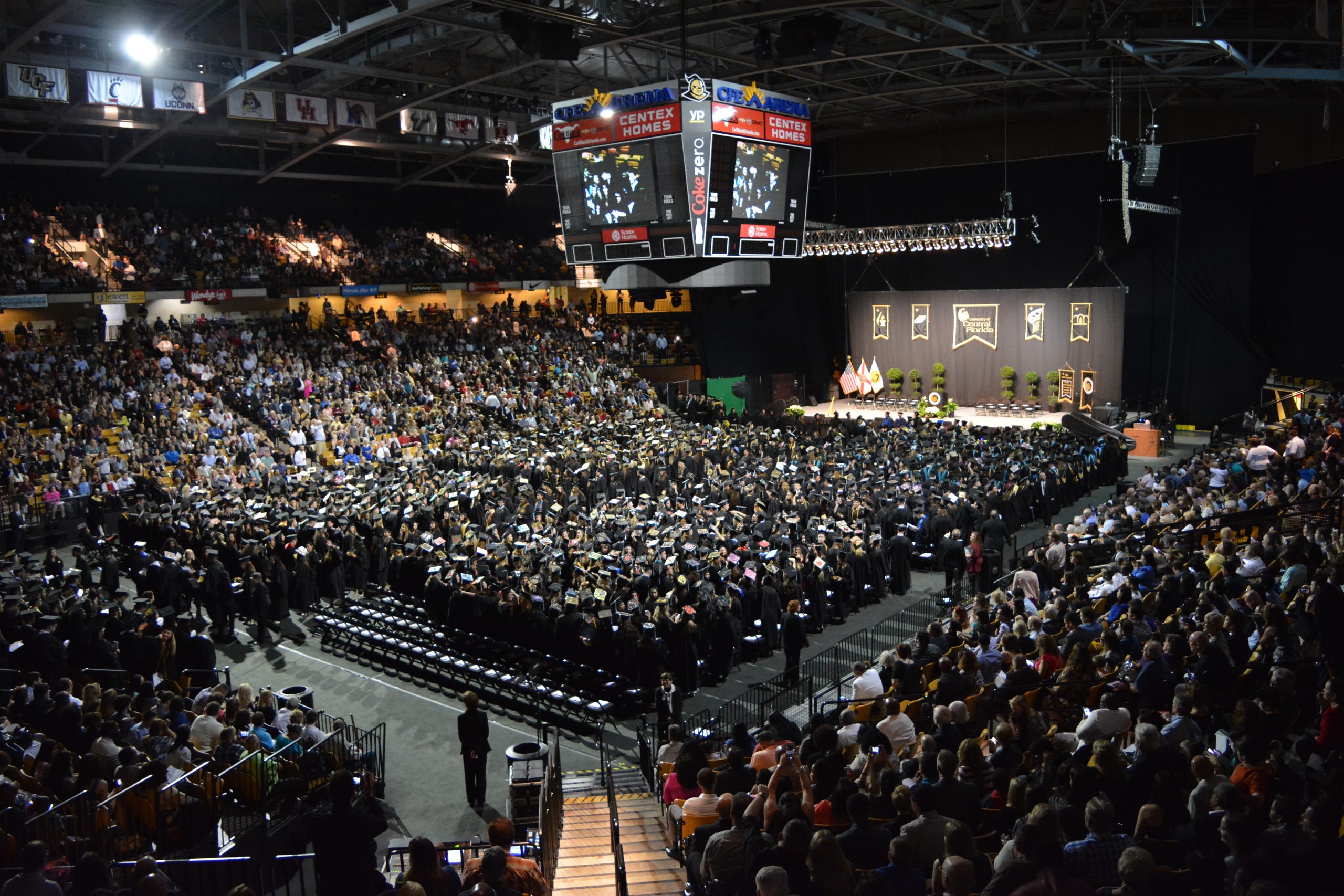 2015 UCF graduation VERONICA BREZINA, CENTRAL FLORIDA FUTURE