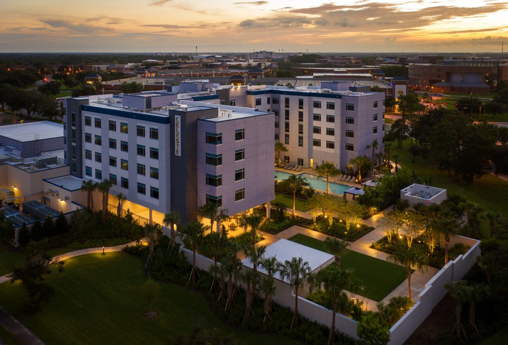 Celeste Hotel at UCF Aerial Photo