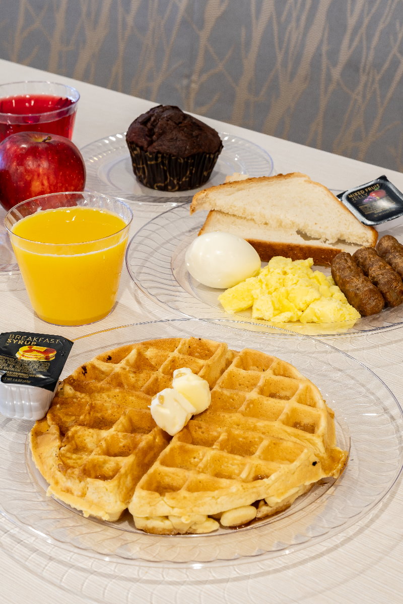 Breakfast spread
