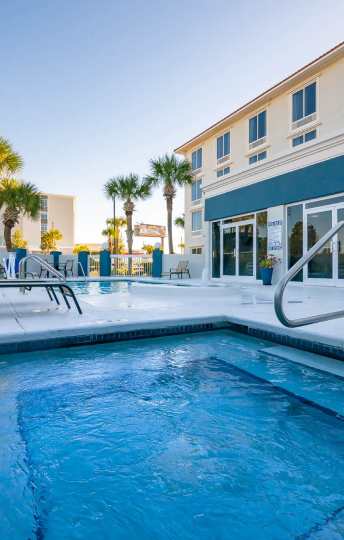 swimming pool area